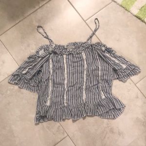 Super cute off the shoulder top